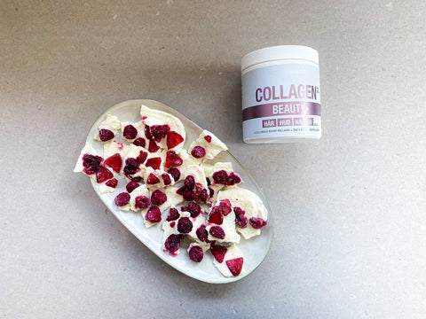 Yoghurtbräck med kollagen