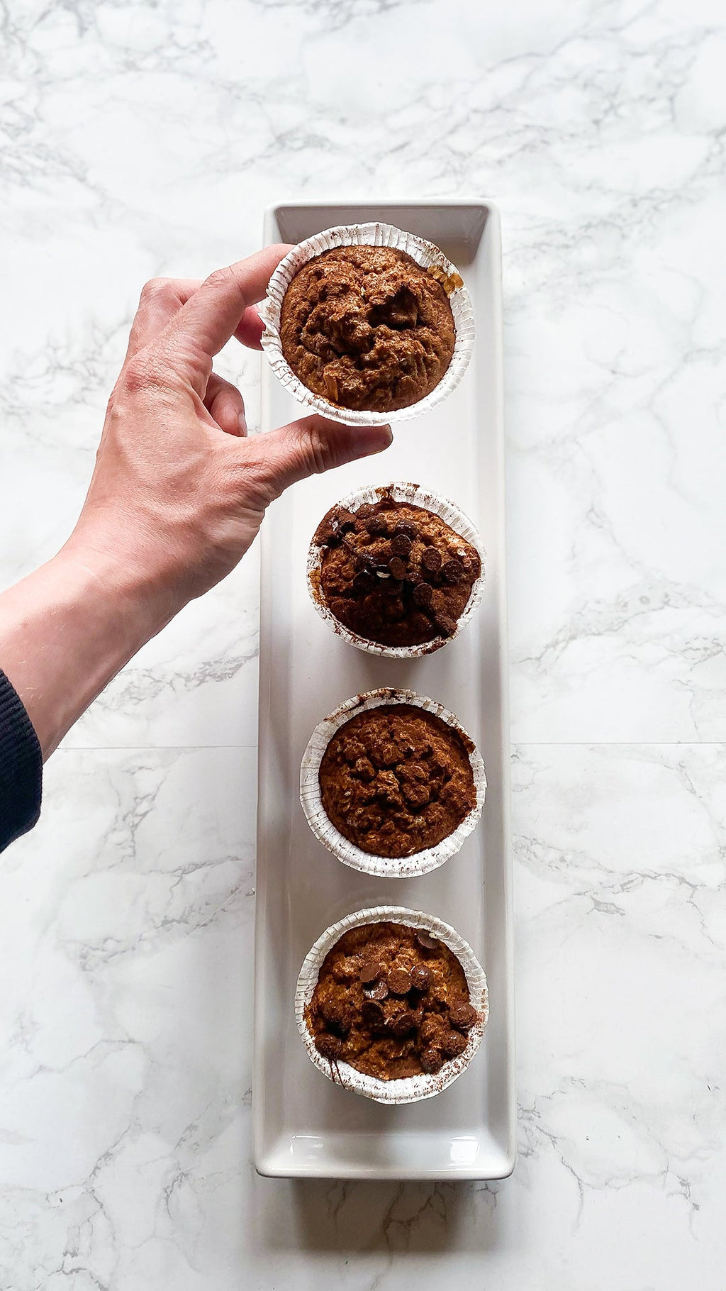 Chokladmuffins med protein Recept WellAware WellAware.eu