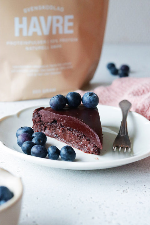 WellAware Svenskodlad havreprotein brownie