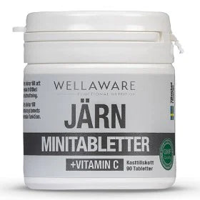 Järn + vitamin c - 90 minitabletter