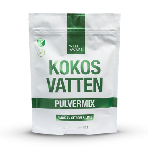 Kokosvatten Citron & Lime - 250 gram