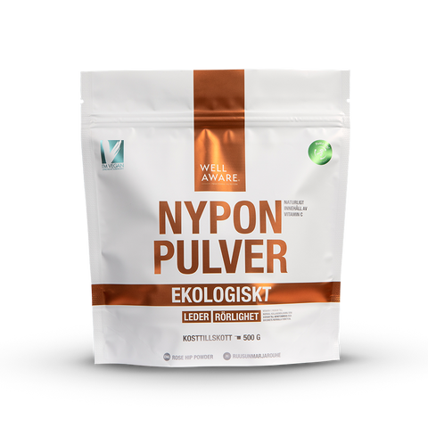 Nyponpulver Grovmalda Eko - 500g