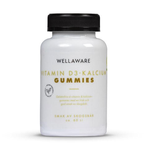 Vitamin D3 & Kalcium Gummies WellAware
