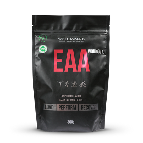 EAA pulver hallon Wellaware